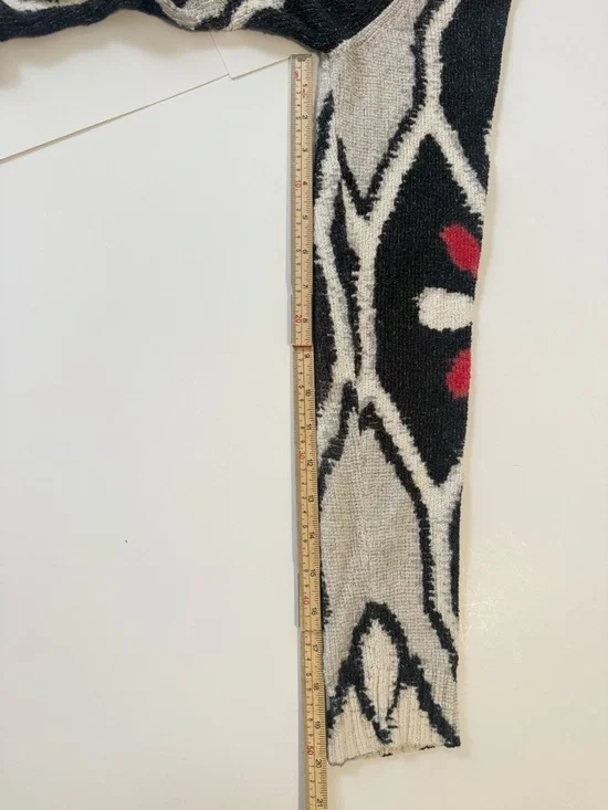 Anthropologie Field Flower Cardigan Cotton Blend Size S - Picture 5 of 7